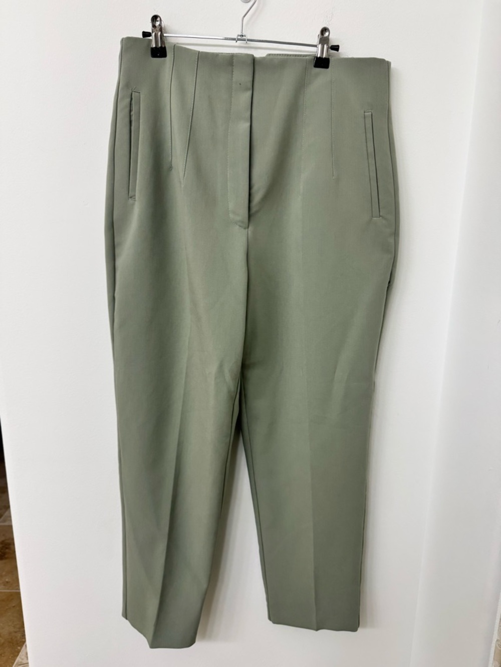 Zara Tailored High-Rise Trousers